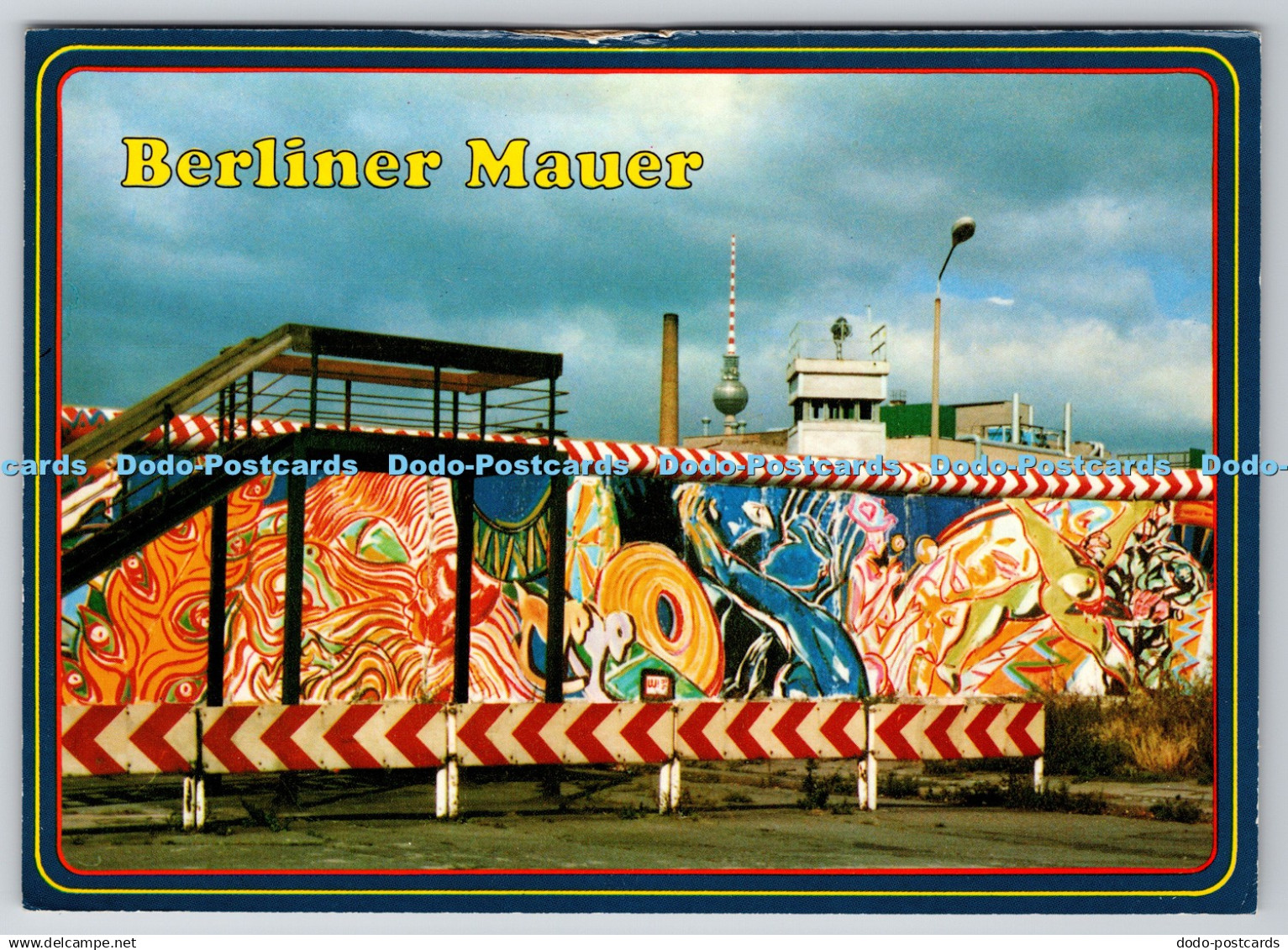 D316017 Berliner Mauer. Berlin. Herst. u. Verlag Schoning and Co. Gebruder Schmi