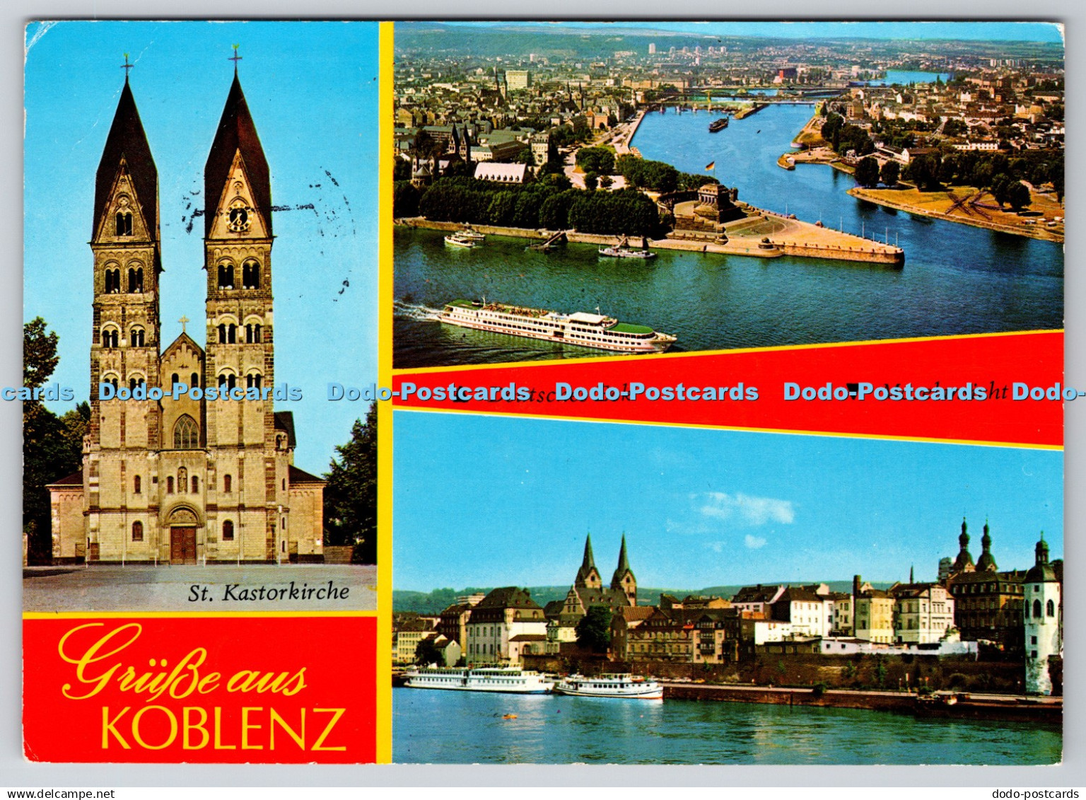 D317036 Koblenz. Am Rhein. Rahmel Verlag GmbH. Pulheim. Multi View