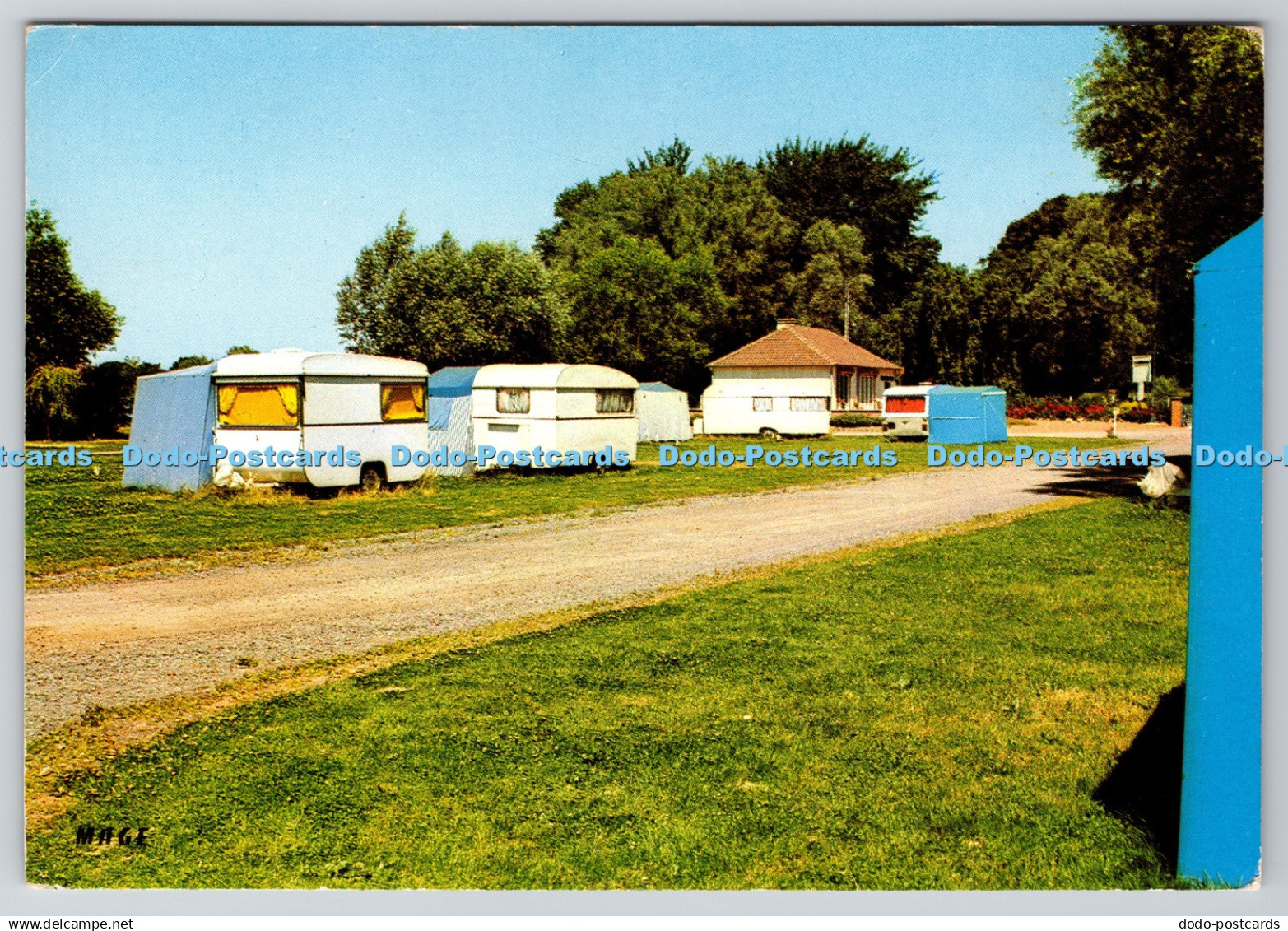 D317098 Brunemont. Nord. Le Camping. Editions MAGE. Paris. SPADEM. PM Arleux Nor