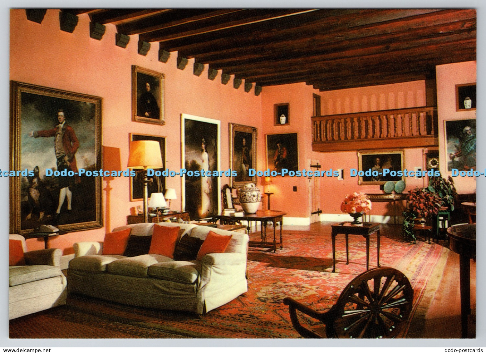 D318815 Scotland. Nairnshire. Cawdor Castle. Drawing Room. Jarrold. Norwich. CKC