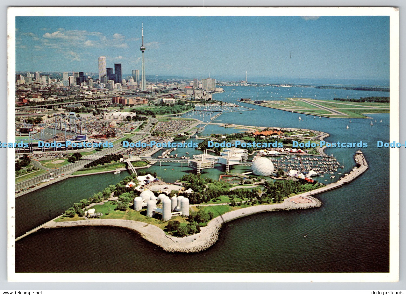 D319104 Toronto. Ontario. Canada. Ontario Place. A Bird Eye View of Ontario Plac
