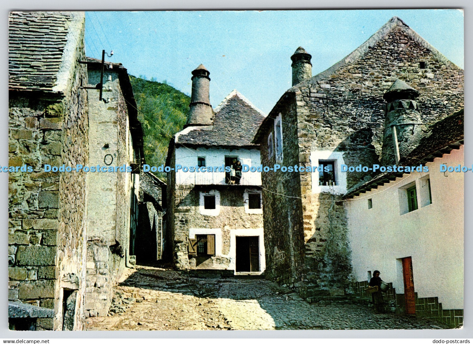 D319149 Valle de Hecho Stresa. Huesca. The Typical Corner. Arribas