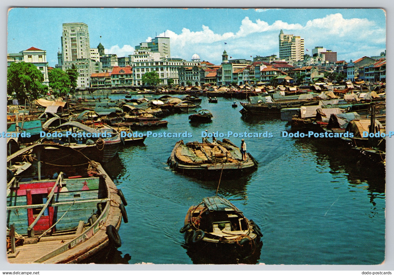 D320326 Singapore. The Singapore River. S. W