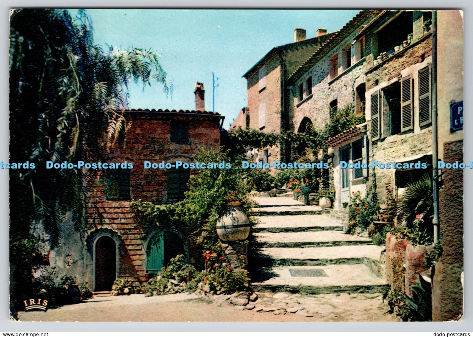 D320562 Bormes Les Mimosas. A Picturesque Lane. Mar. 1960