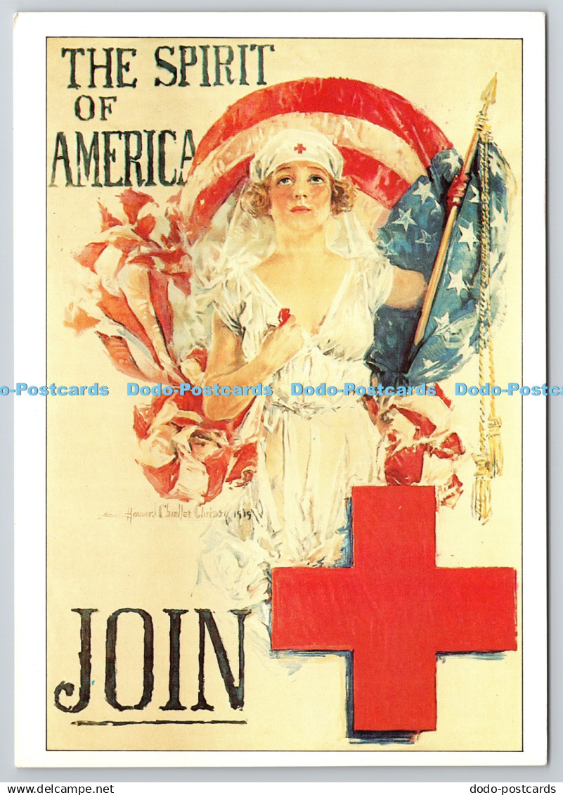 D321617 Imperial War Museum. The Spirit Of America 1919. Howard Chandler Christy
