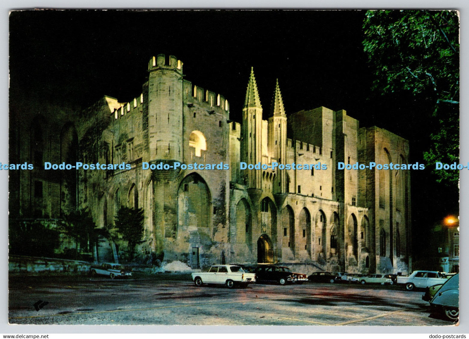 D323368 Avignon. Vaucluse. Le Palais des Papes illumine. Theojac. Panazol. PM Fr