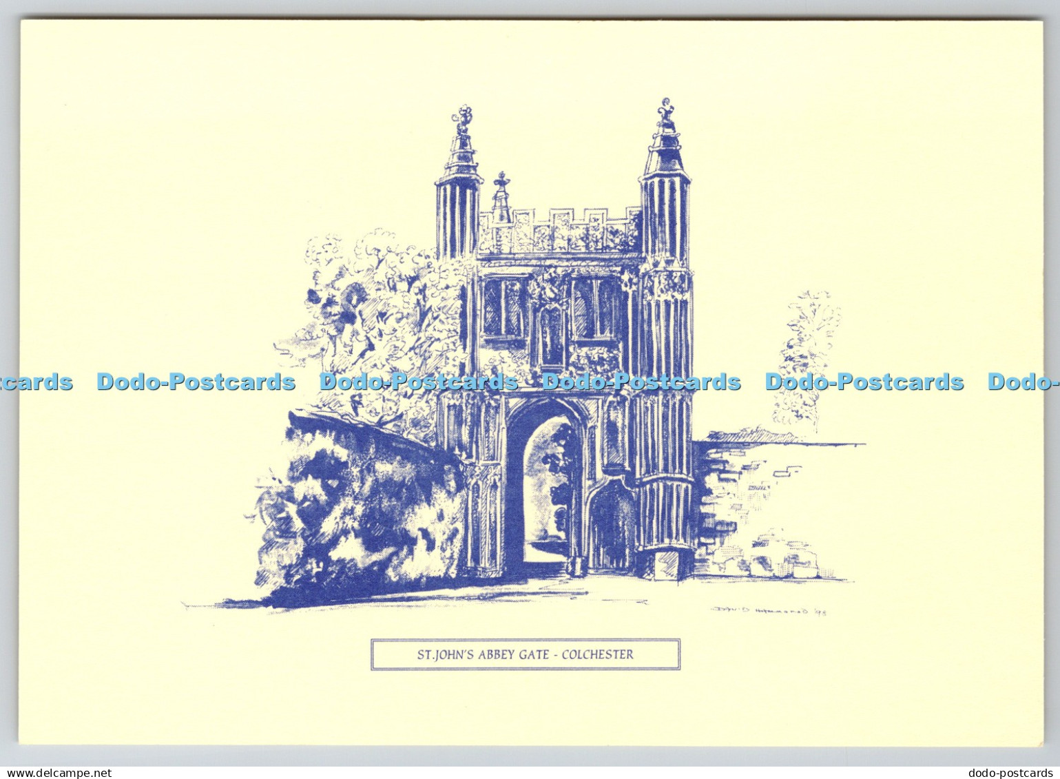 D325446 Colchester. St. John Abbey Gate. Colchester and District Soroptimist Int