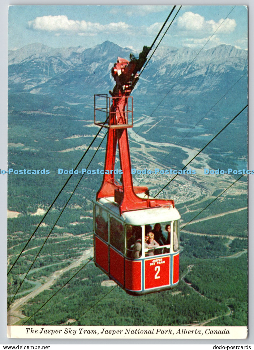 D325622 Canada. Alberta. Jasper National Park. Jasper Sky Tram. Rowed and O Neil