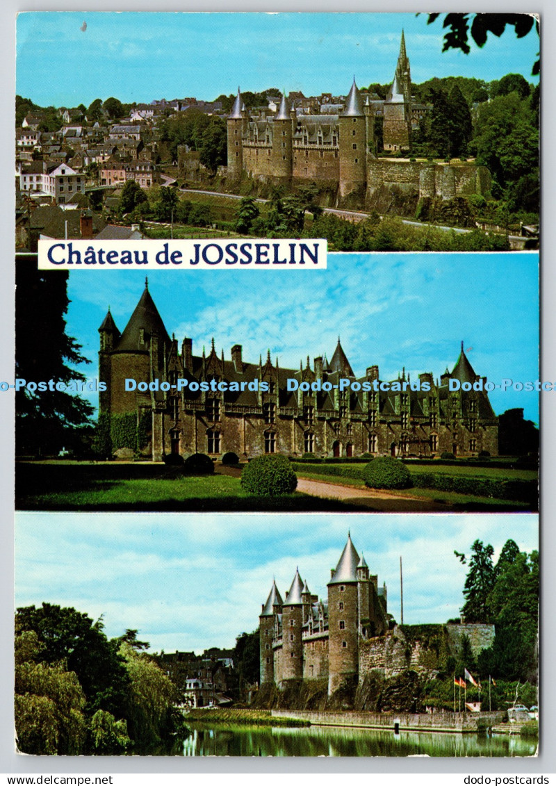 D326317 Morbihan. Chateau de Josselin. Pierre Artaud. Saint Herblain. Ed. Gabier