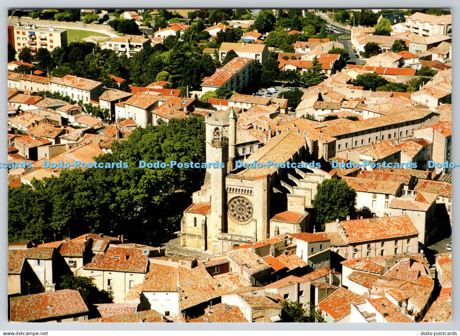 D326872 Herault. Clermont l Herault. Eglise St Paul. Vue generale. Meridionales.