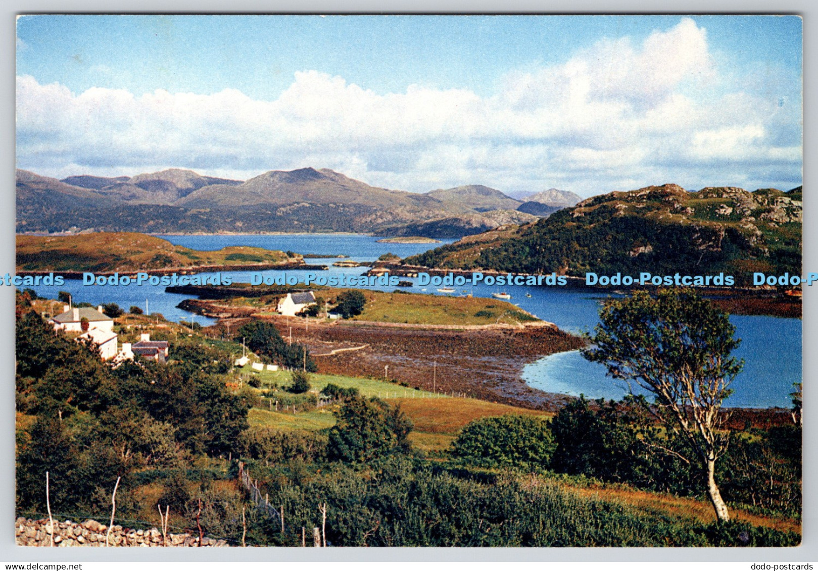 D326886 Wester Ross. Gairloch. Badachro Anchorage. J. Arthur Dixon. Inverness. C