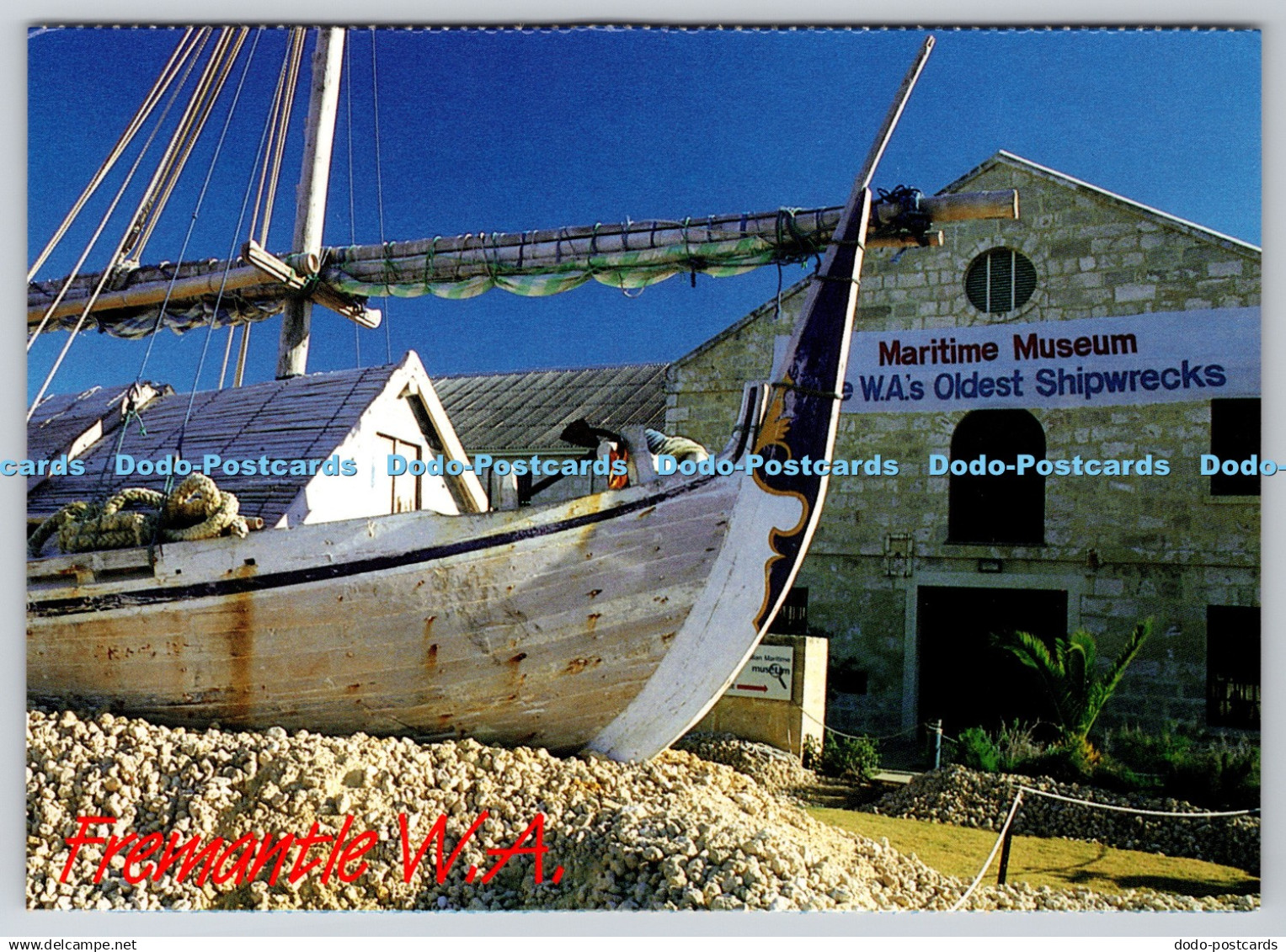 D327096 Fremantle W. A. Maritime Museum Oldest Shipwrecks. NucolorVue Production