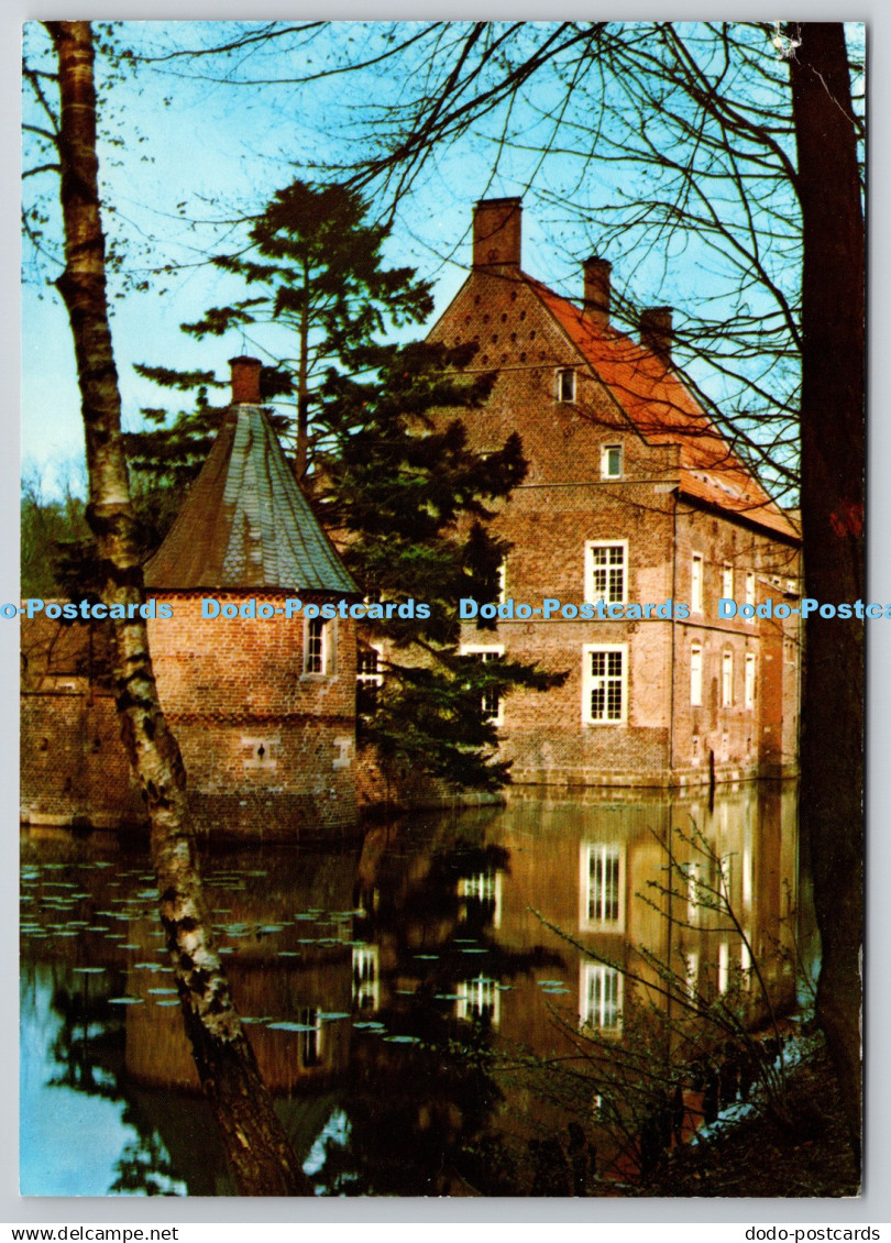 D329615 Ochtrup. Alter Posthof. Haus Welbergen. Wasserburg Haus Welbergen. Kiepk