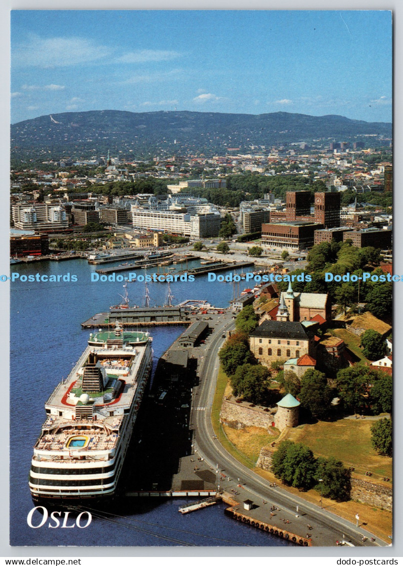 D330150 Norway. Oslo. Fjellanger Wideroe AS. Normanns Kunstforlag AS. Haslun Gra