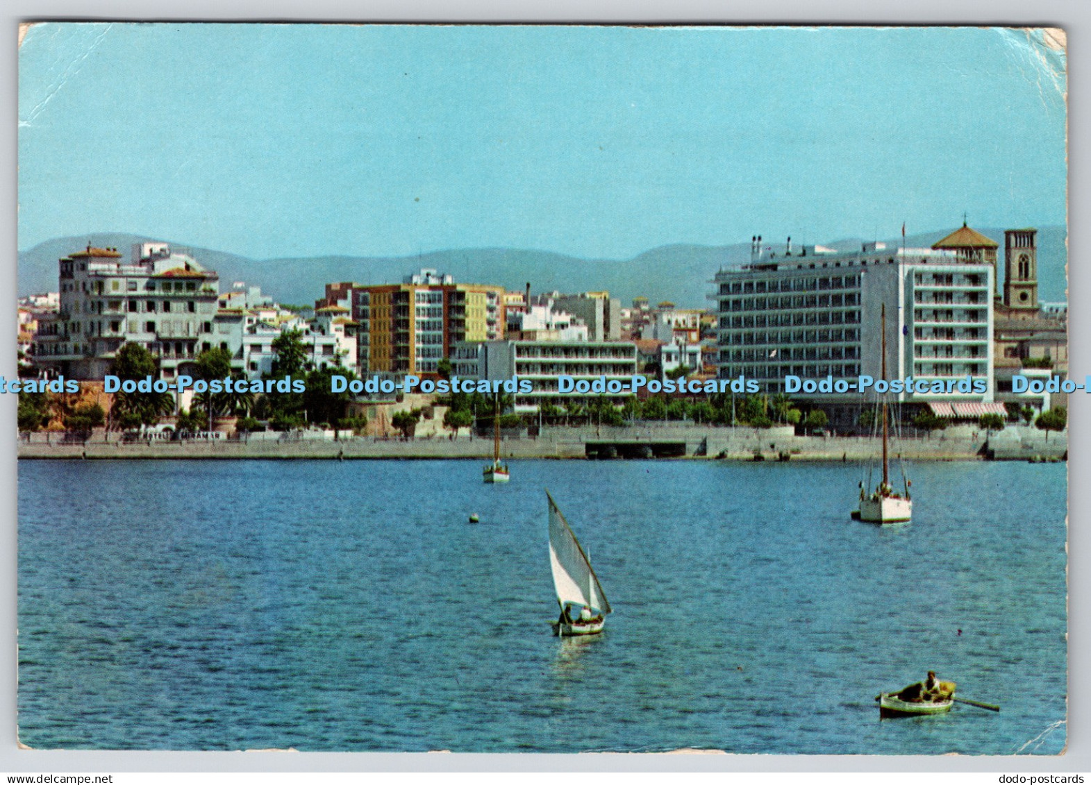 D331678 Mallorca. Baleares. Espana. Palma. Paseo Maritimo Hoteles. Planas