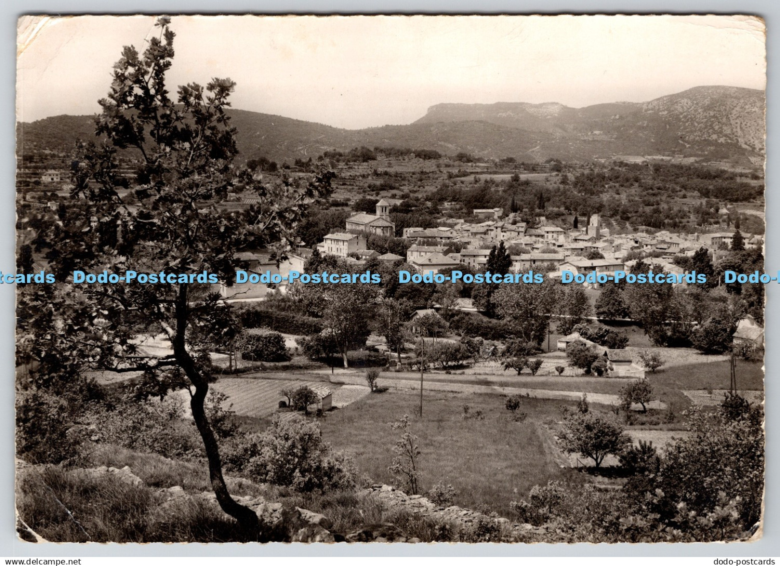 D331713 Malaucene. Vaucluse. Vue Generale. SL. 1957