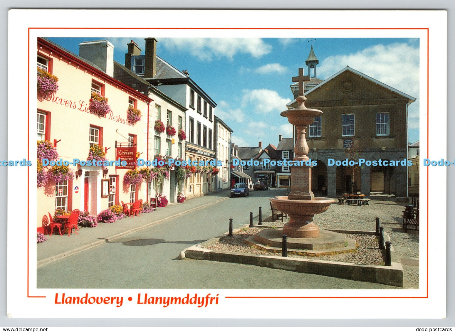 D331857 Llandovery. Carmarthenshire. Pembrokeshire Eye Postcards. Haven Colourpr