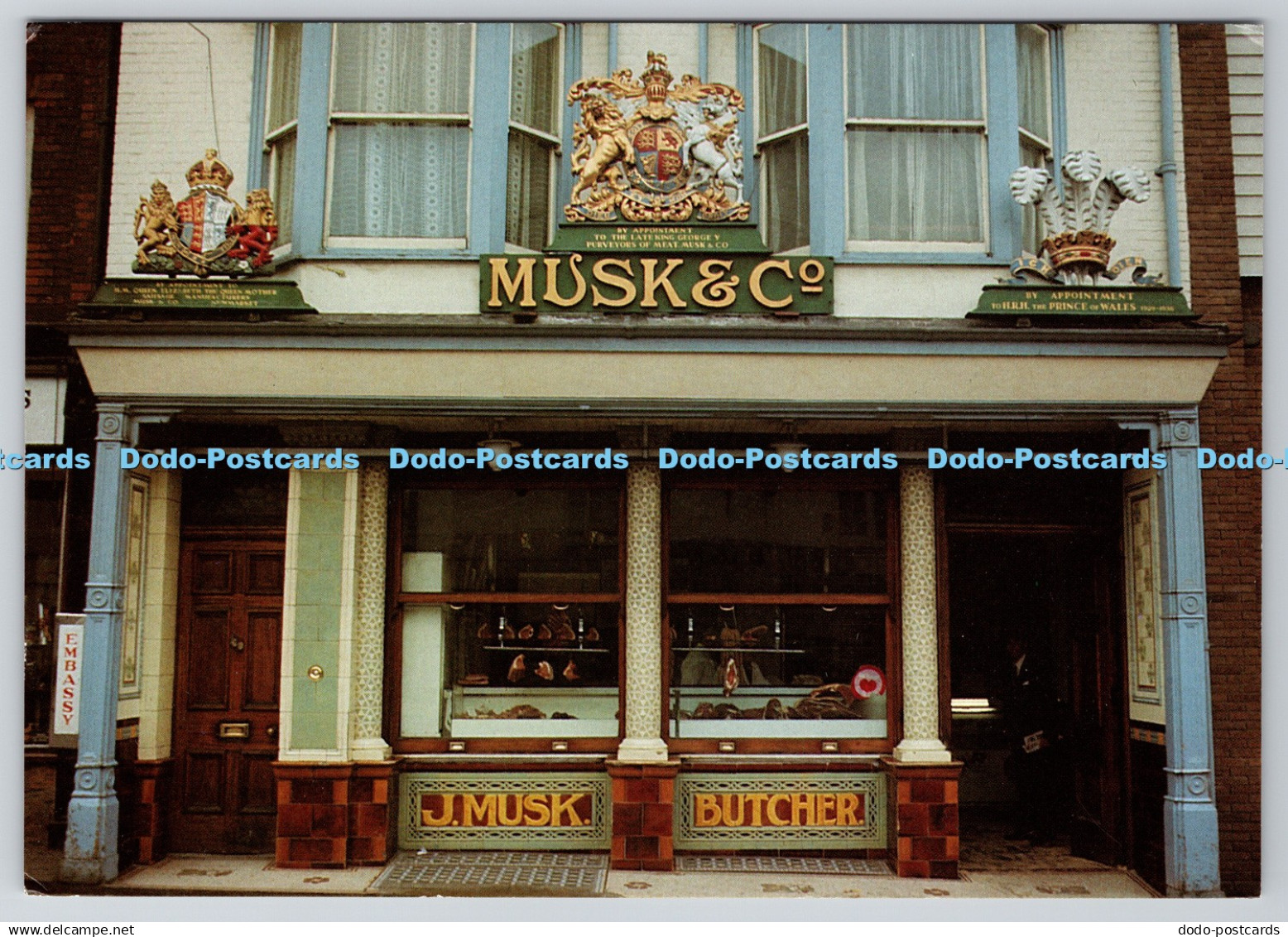 D331875 Suffolk Butcher. Mr. Musk. Suffolk Preservation Society