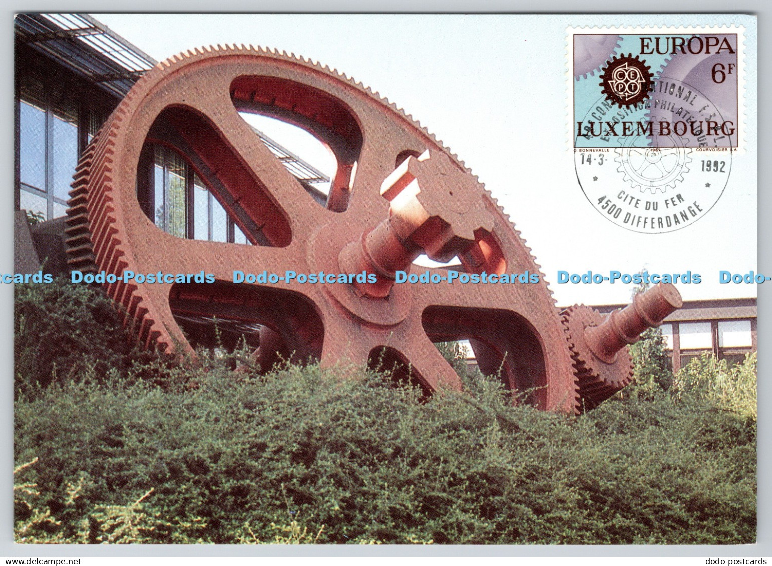 D333235 Roues d Engrenage de l Ancien. Petit Train Arbed Differdange. Typolith