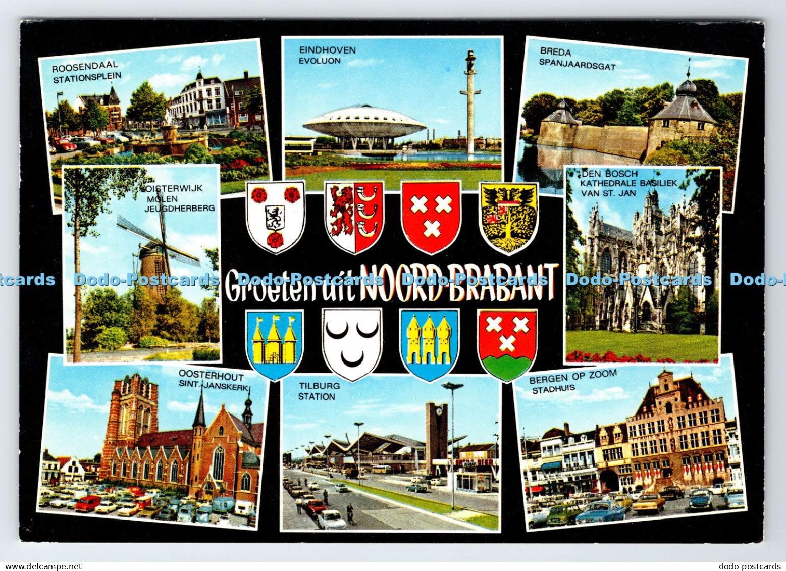 D336639 Groeten Uit Noord Brabant. Roosendaal. Stationsplein. Muva. Multi View