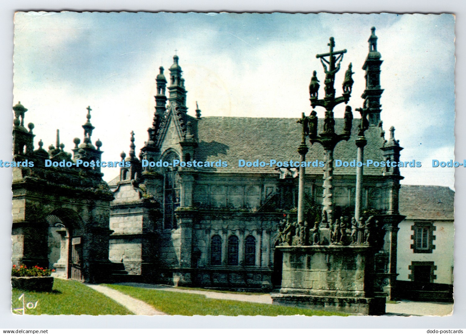 D336881 Saint Thegonnec. Finistere. Le Calvaire. Jos