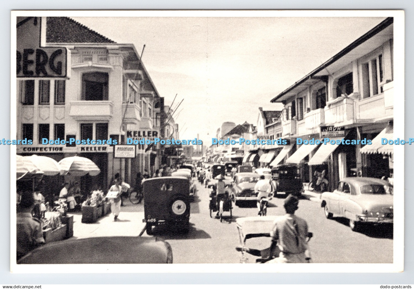 D336995 Djalan Braga. Bandung. Penerbitan Vorkink Van Hoeve. Kempen