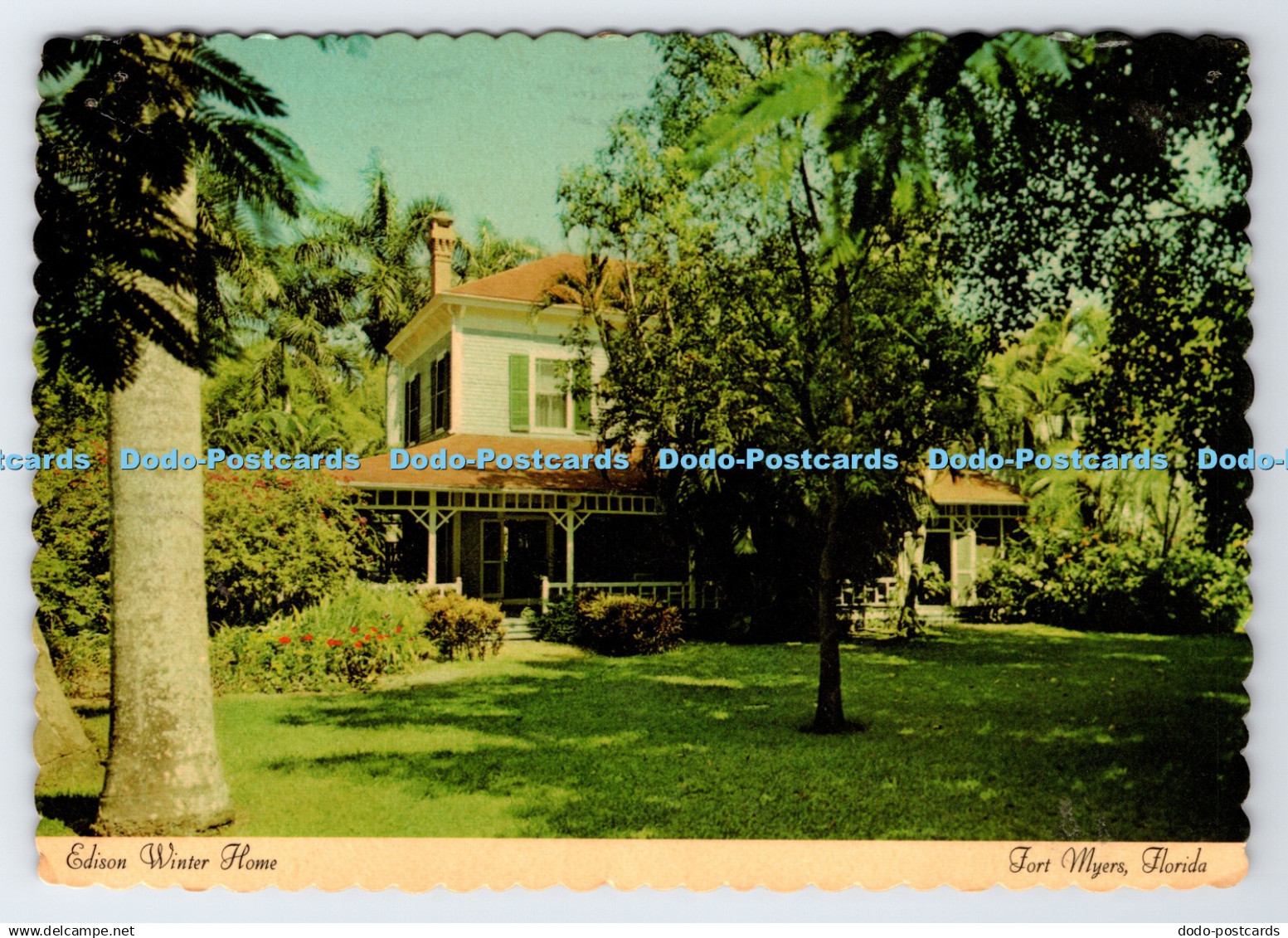 D337032 Florida. Fort Myers. Edison Winter Home. Edison Winter Home. Dexter Pres