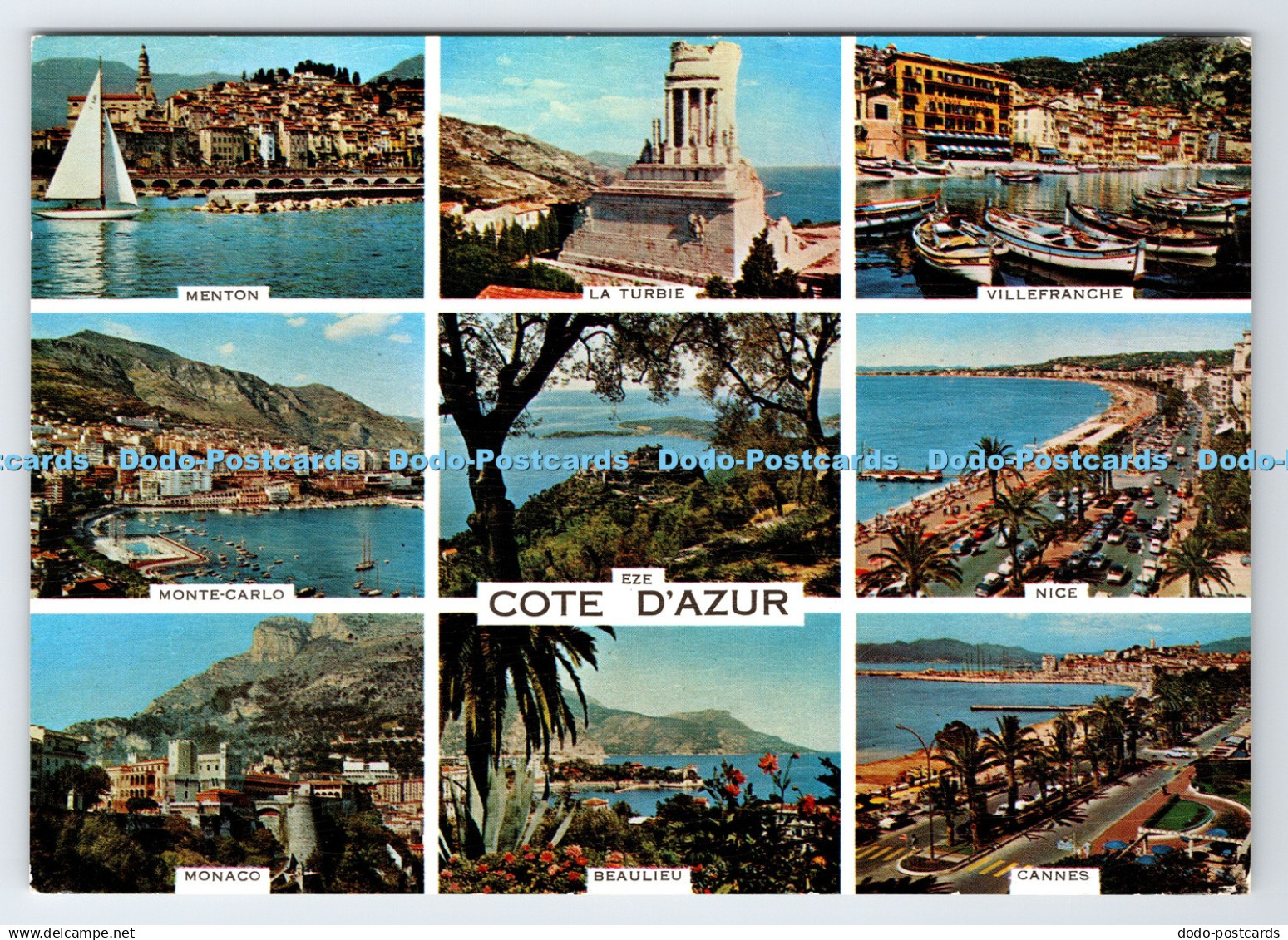 D337439 Cote D Azur. Eze. L. Gillette. Multi View
