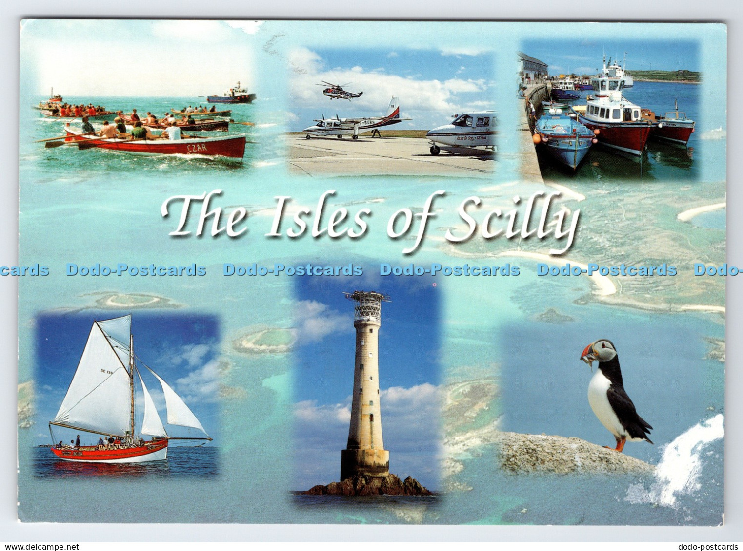 D337705 The Isles of Scilly. Pleasure Boats. Gibsons of Scilly. Multi View