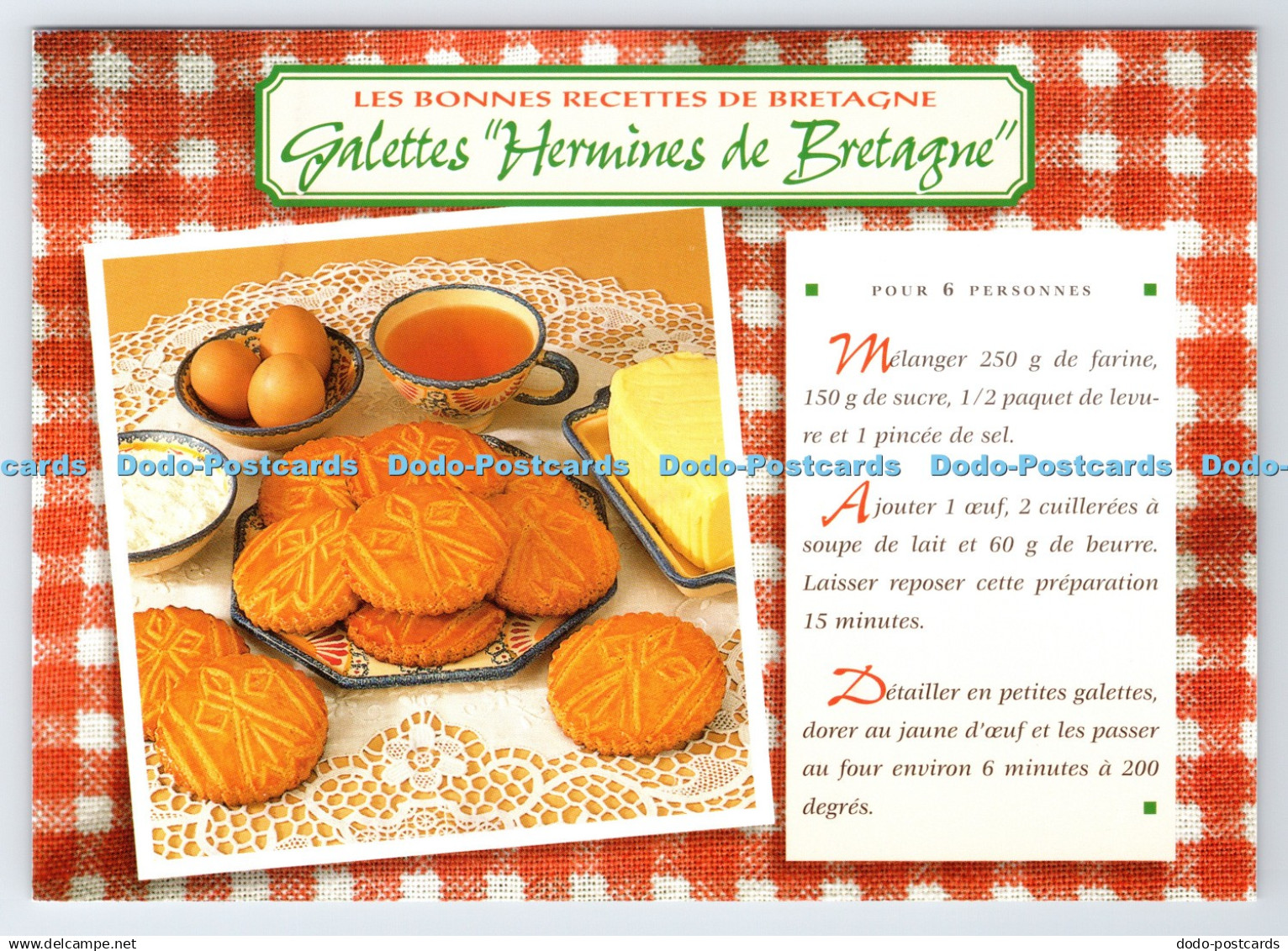 D339792 Les Bonnes Recettes de Bretagne. Galettes Hermines de Bretagne. Jack