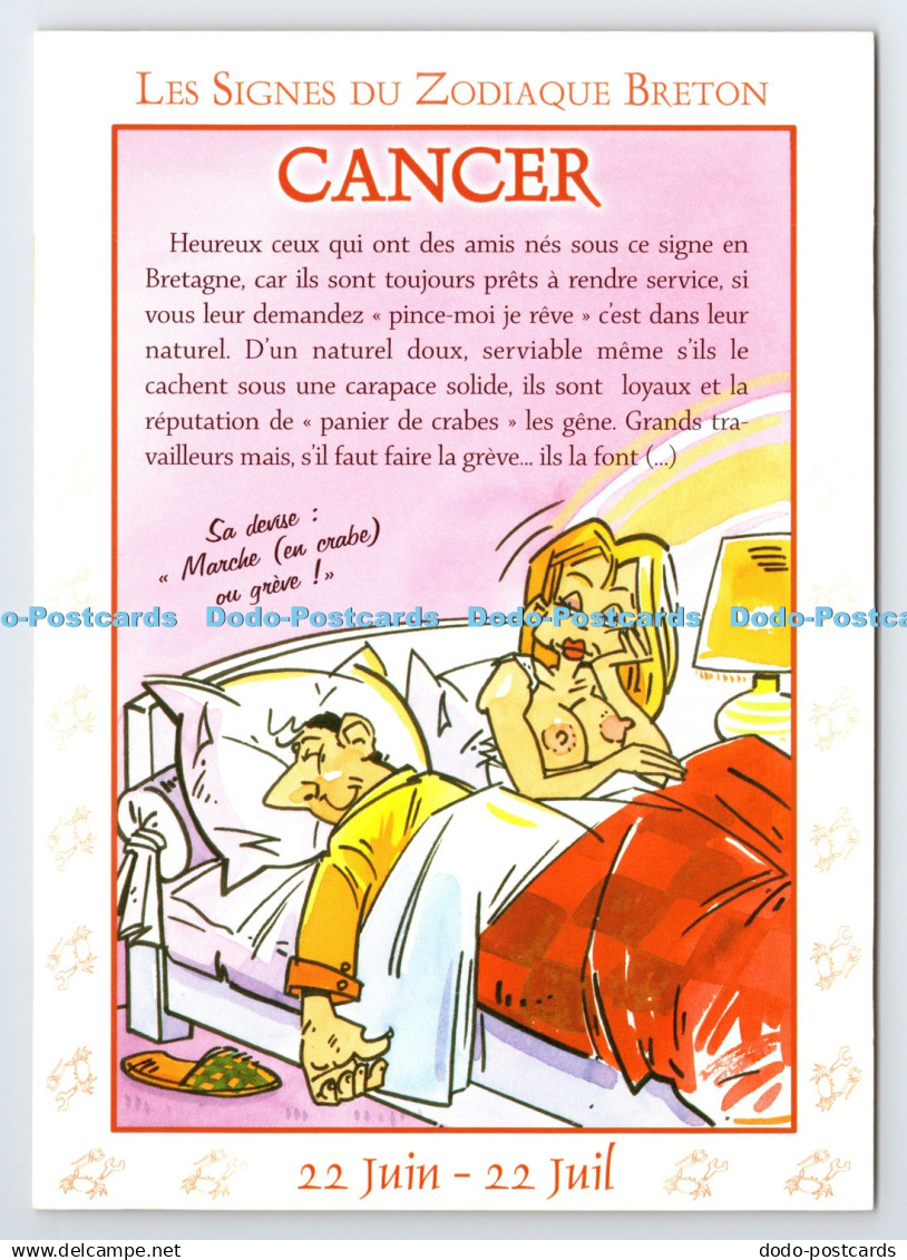 D339849 Les Signes du Zodiaque Breton. Cancer. YCA. Hubert Rublon