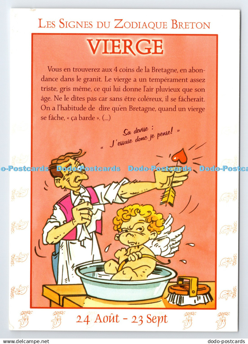 D339851 Les Signes du Zodiaque Breton. Vierge. YCA. Hubert Rublon