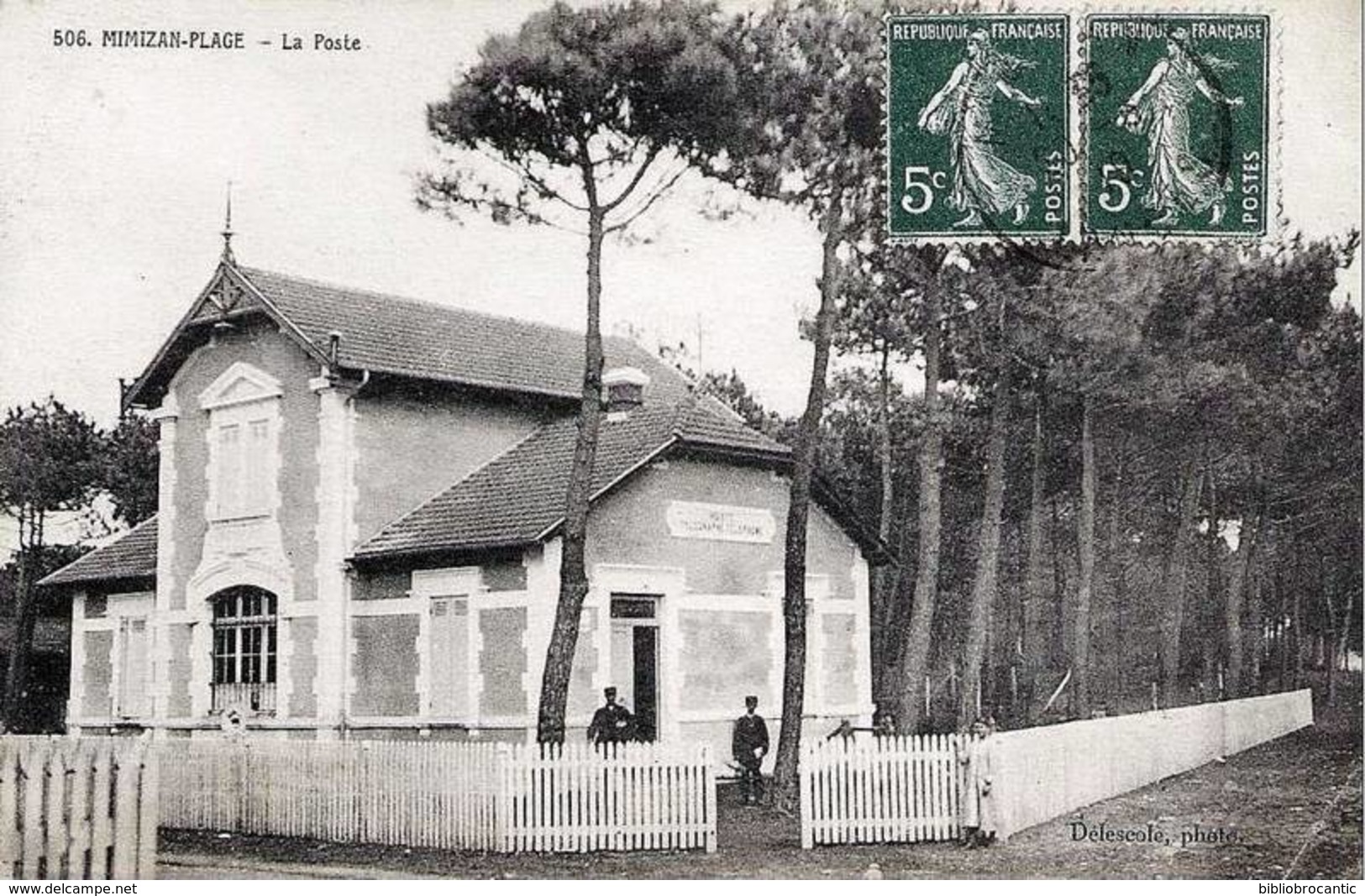 D40 - MIMIZAN-PLAGE - LA POSTE + Facteurs