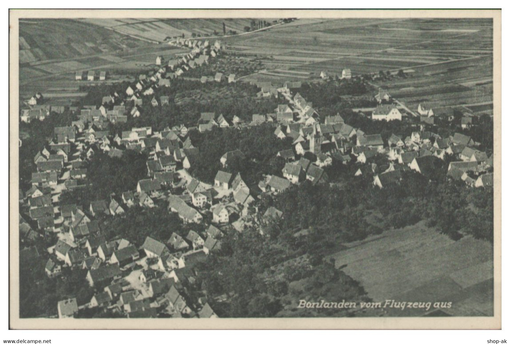 D504/ Bonlanden bei Filderstadt  AK Luftbild  ca.1935