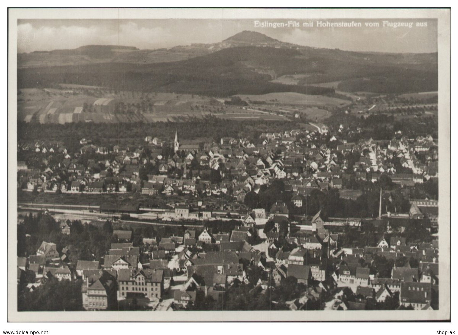 D573/ Eislingen Fils Foto AK Luftbild ca.1935