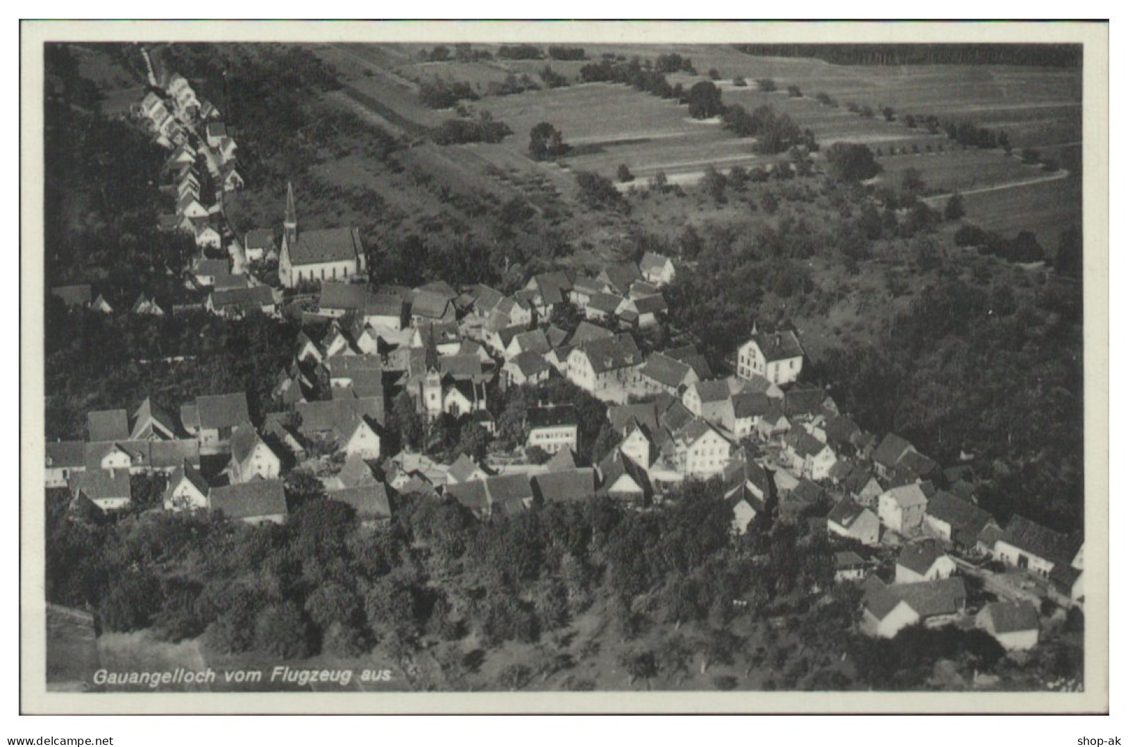 D633/ Gauangelloch bei Leimen AK Luftbild  ca.1930