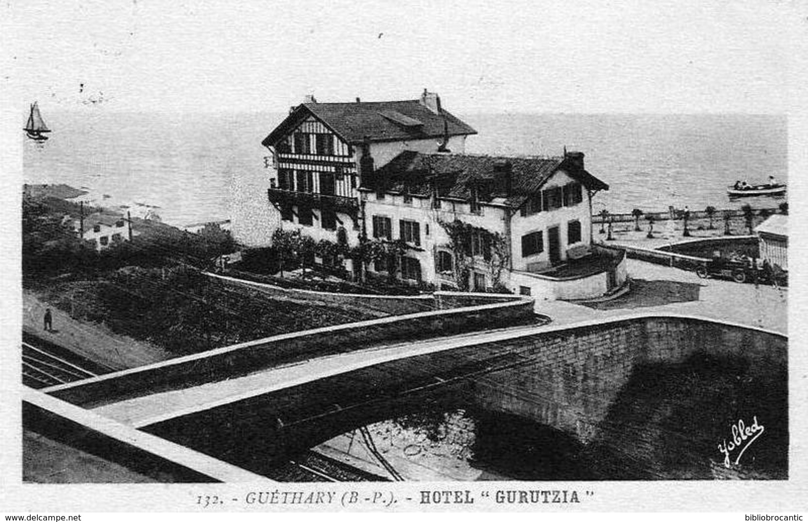 D64 - GUETHARY -  Vue de L'HOTEL "GURUTZIA"