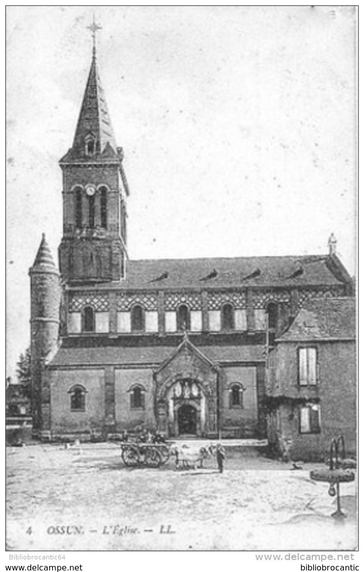 D65 HAUTES PYRENEES < OSSUN - Vue Animée de L'EGLISE