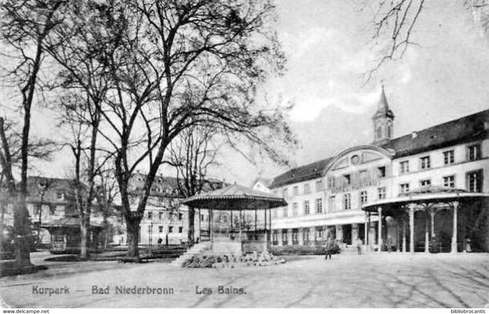 D67 - KURPARK - BAD NIEDERBRONN - LES BAINS - HOTEL KURHAUS