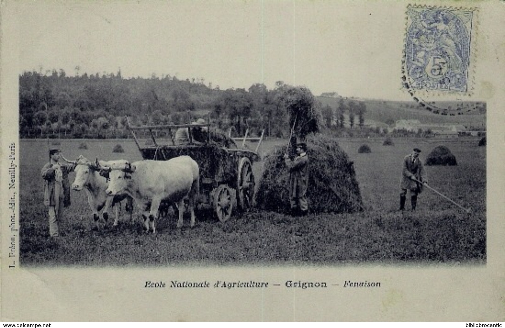 D78 - GRIGNON - ECOLE NATIONALE D'AGRICULTURE - LA FENAISON