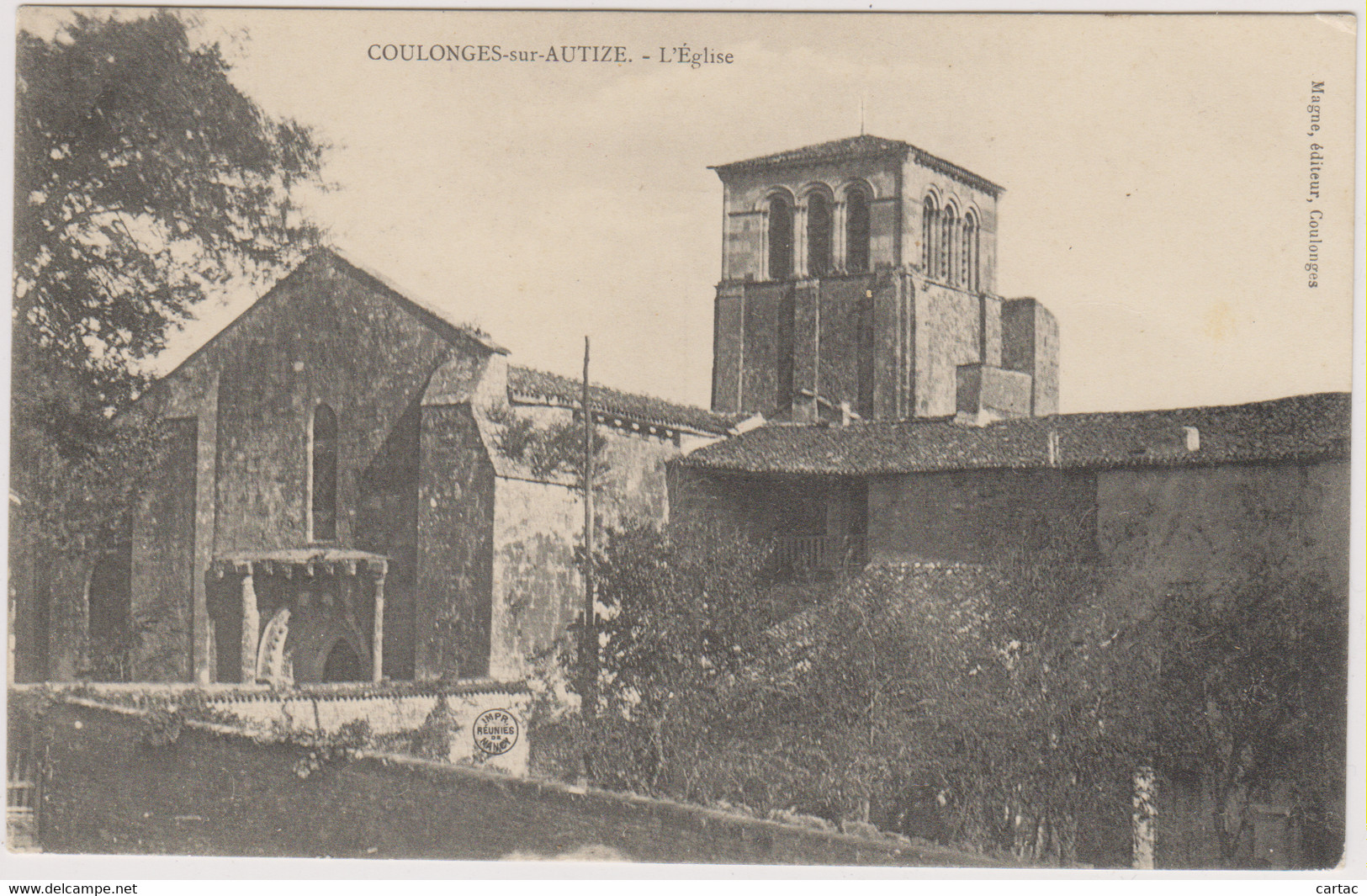 D79 - COULONGES SUR AUTIZE - L'ÉGLISE