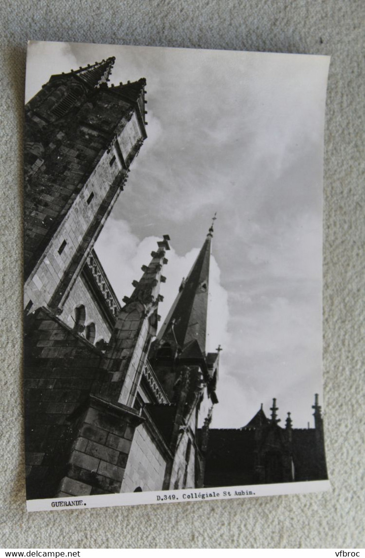 D83, Cpm, Guérande, collégiale saint Aubin, Loire atlantique 44