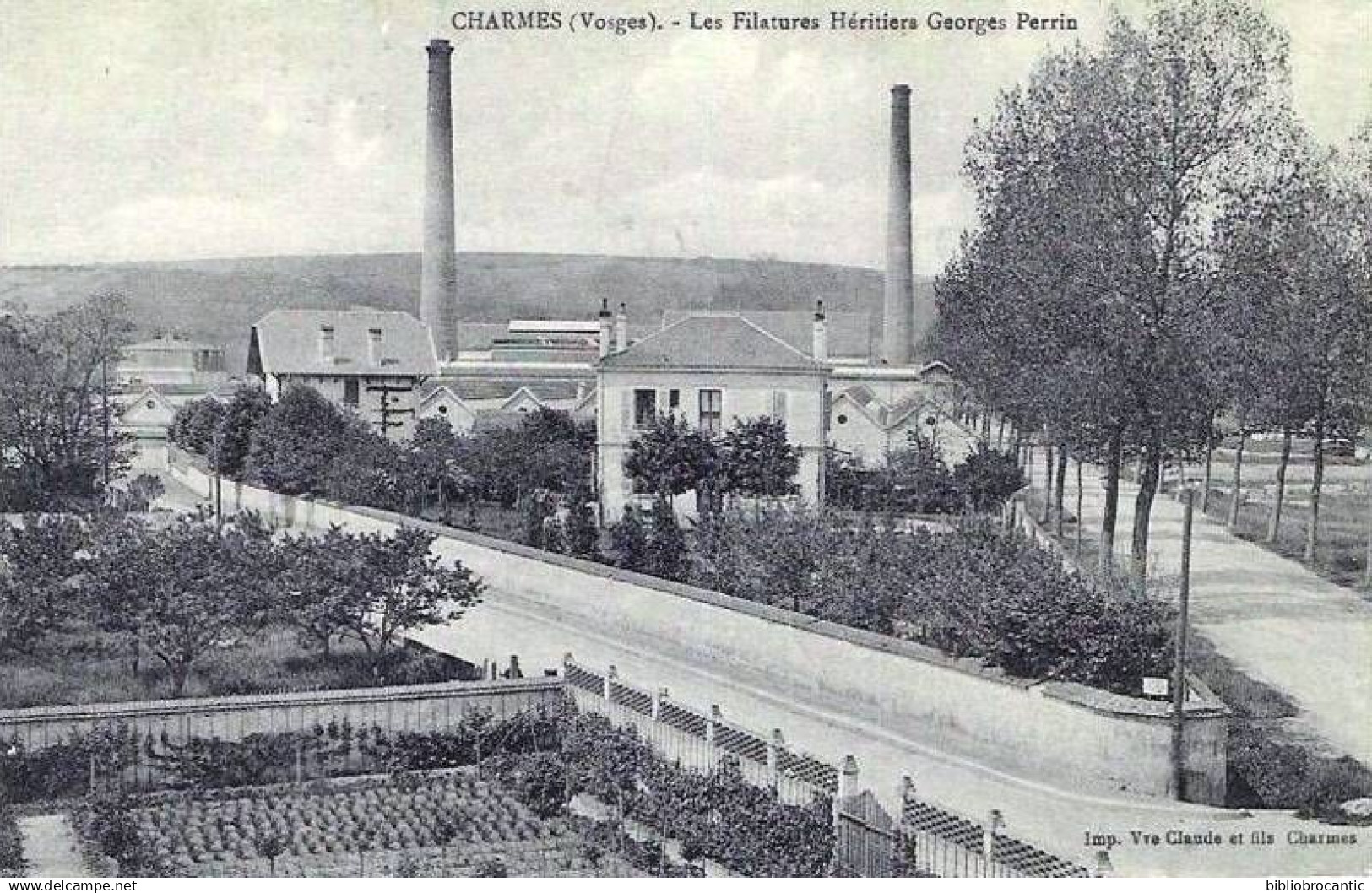 D88 - CHARMES - LES FILATURES HERITIERS GEORGE PERRIN
