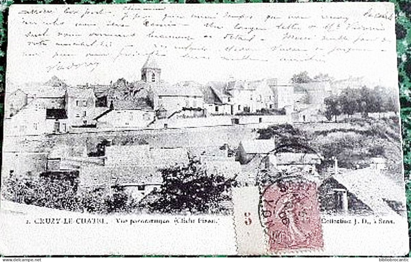 D89 CPA Précurseur - CRUZY LE-CHATEL < VUE PANORAMIQUE (Cliché Pissot)