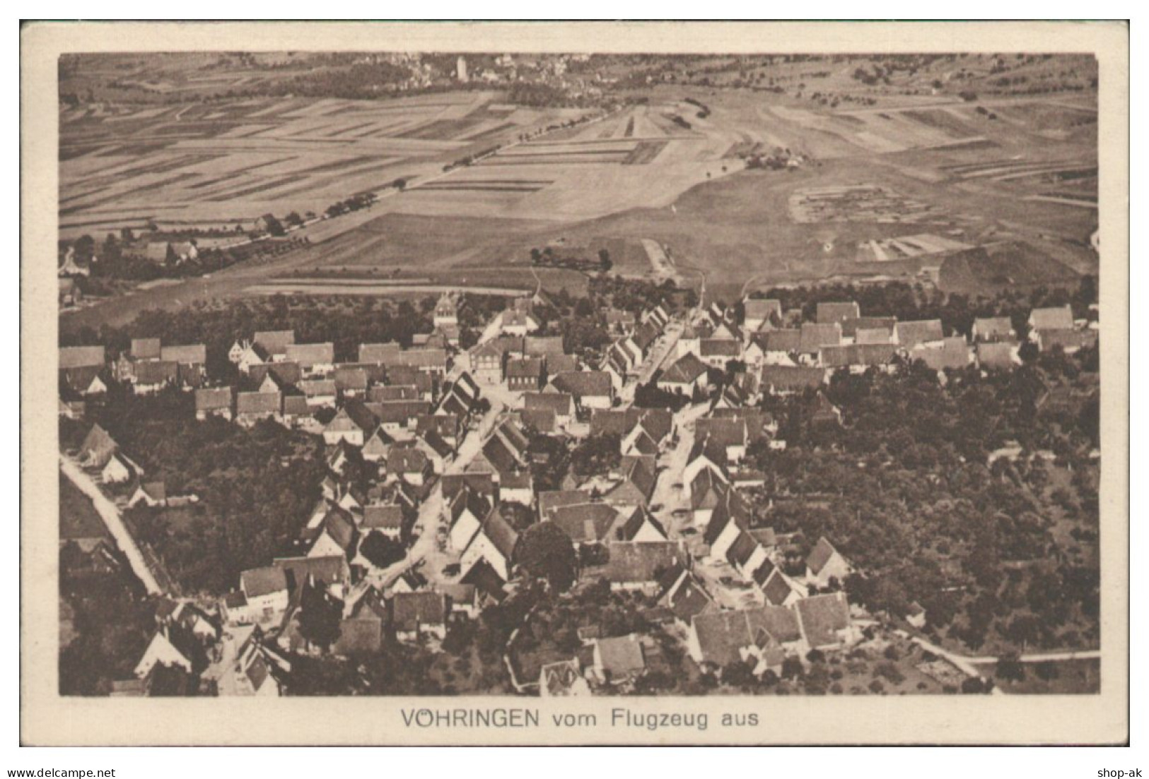 D962/ Vöhringen  AK Luftbild  1926
