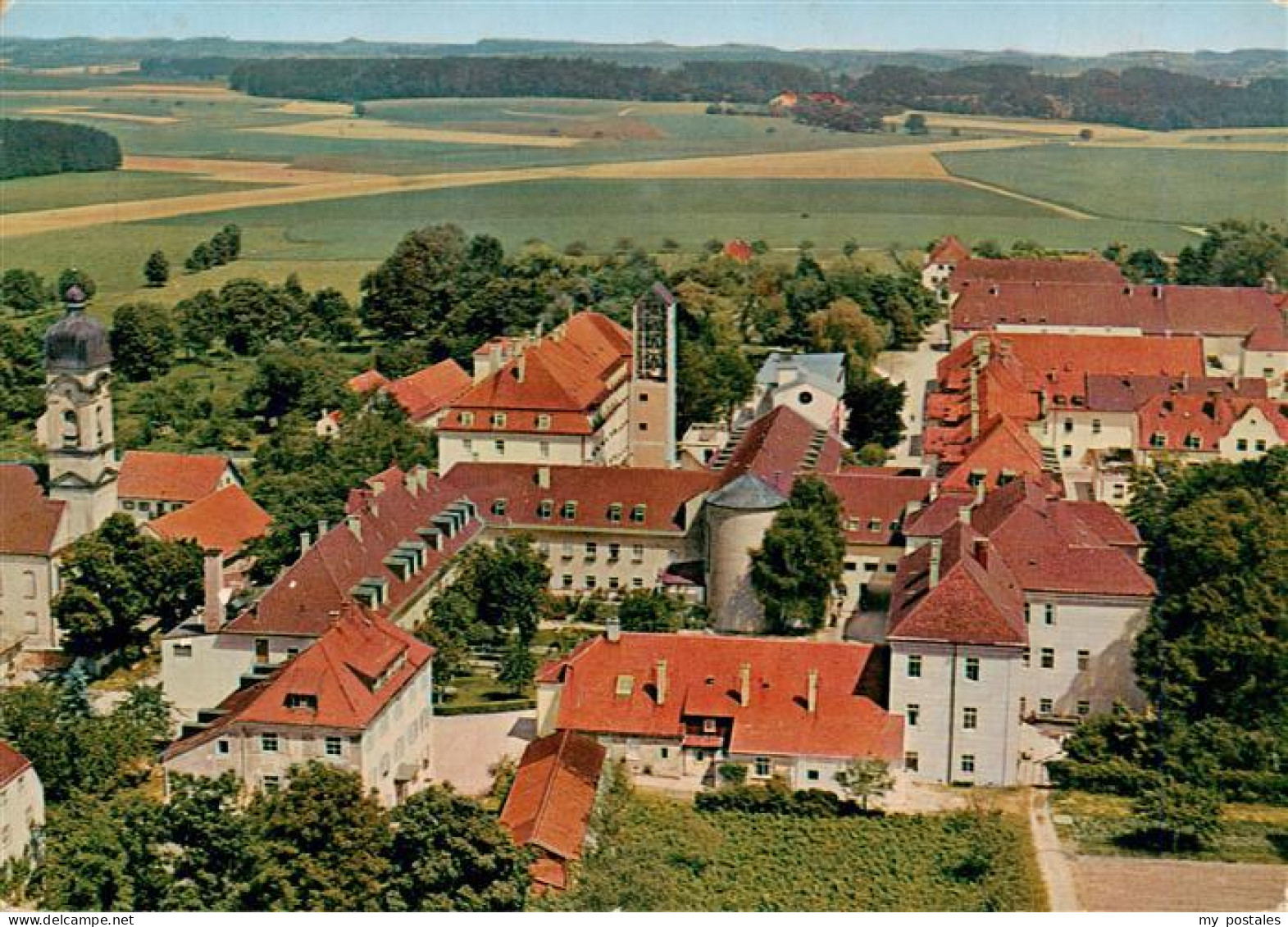 Dachau Anstalt Schoenbrunn Fliegeraufnahme