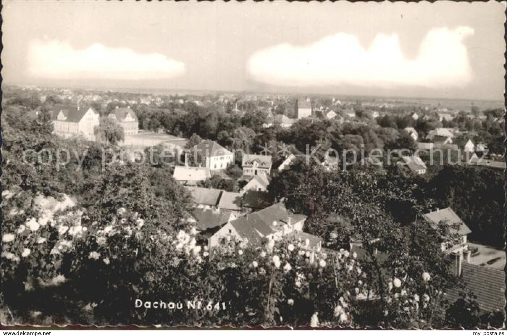 Dachau Blick ueber die Stadt