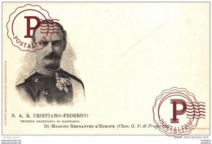 CRISTIANO FEDERICO  S A R   PRINCIPE EREDITARIO DI DANIMARCA  DU MAISONS REGNANTES D'EUROPE  DIMANARCA DENMARK