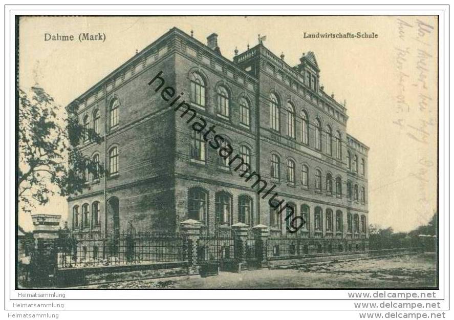 Dahme (Mark) - Landwirtschafts-Schule