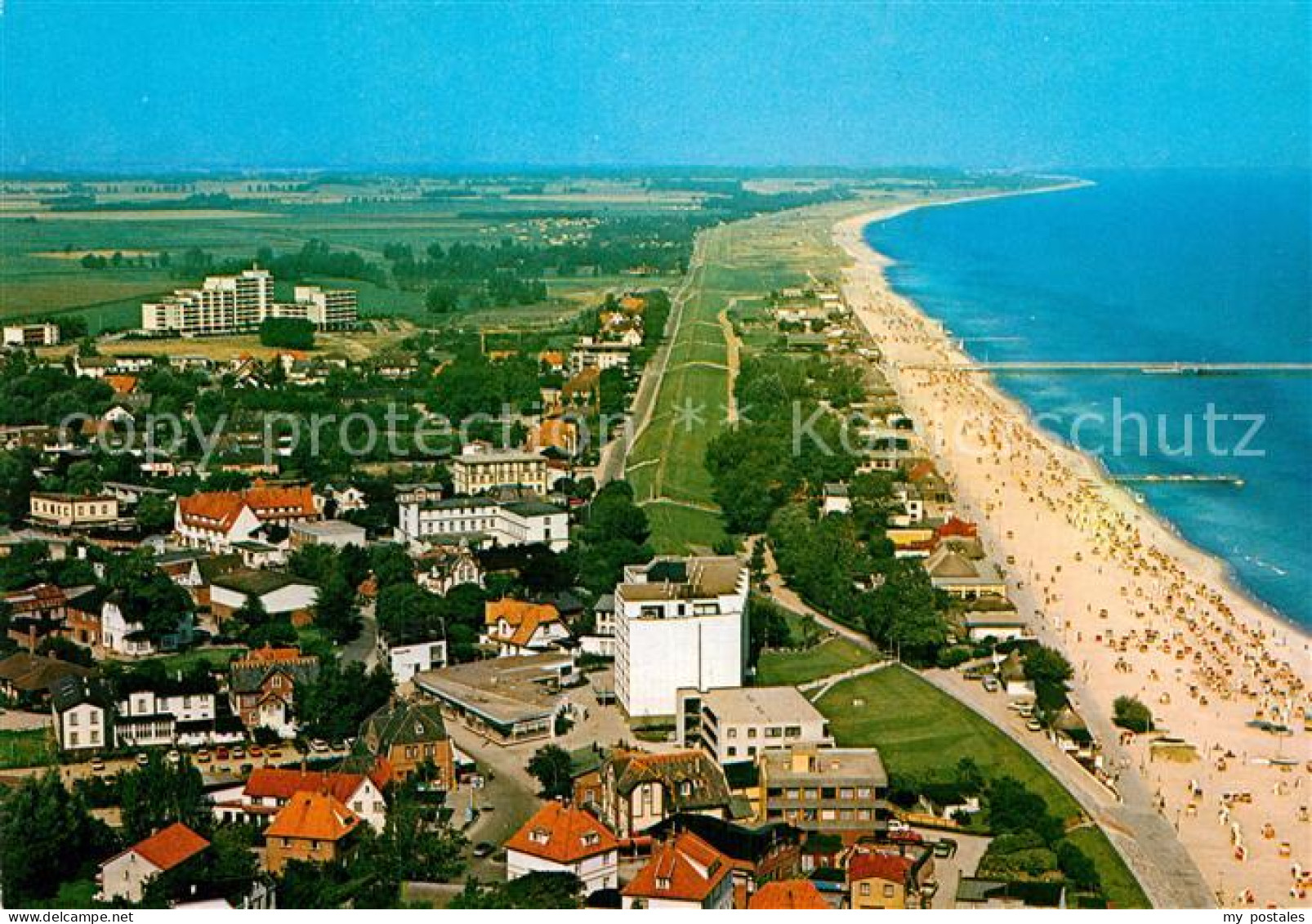 Dahme Ostseebad Fliegeraufnahme